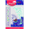MAPED: Pixel Party sada pravítok, plastová, nerozbitná - 3 kusy