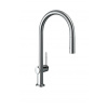 Hansgrohe 72800000 Talis M54 210 kuchynská páková batéria s vyťah. sprškou, 2jet, chróm HG 72800000