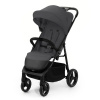 Športový kočík Kinderkraft TRIG 3 – ľahký skladací kočík do 25 kg - sivý