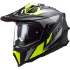 LS2 Helmets LS2 MX701 EXPLORER C FOCUS M.TITANIUM H-V YELLOW - LS2 MX701 EXPLORER C FOCUS M.TITANIUM H-V YELL. XS