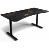 AROZZI herný stôl ARENA Gaming Desk Black Gold