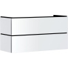 HANSGROHE Xilesa E závesná skrinka pod umývadlo, 2 zásuvky, 1180 x 470 x 620 mm, matná biela, 54264700