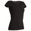 Tričko STEDMAN CLAIRE CREW NECK Black Opal čierna XL