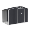 MADISON 278x191cm Studená sivá záhradná búda - Hardmaister