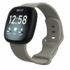 BStrap Silicone pro Fitbit Versa 3 gray, velikost L STR00291