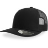 Atlantis Headwear Kšiltovka Sonic Trucker, 6 panelová COT33021000299-black Černá UNI