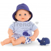 Bábika na kúpanie Baby Bath Marin Mon Premiere Poupon Corolle s modrými klipkajúcimi očami a veľrybou 30 cm od 18 mes