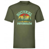 Bicykel je môj psychológ. - Olivová , Pánske , XL