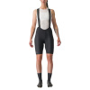 Castelli Espresso W DT bibshort, Black Veľkosť: M Dámske krátke nohavice s trakmi