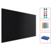 Dekoratívne dosky Allboards 120x90 cm čierna (Čierna doska 120x90cm pre turistické magnety)