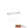 LAUFEN KARTELL polička, na stenu 45 x 15,5 x 4 cm jantár H3853300810001