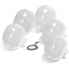 Solight sada 5x bezpečnostná zátka + kľúčik SL0540