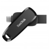 Flashdisk Sandisk Phone Drive USB-C/USB-A 32 GB 3.2 Gen 1, 100 MB/s, černá