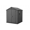 Záhradný domček Keter Darwin 6 x 6 sivý, s podlahou, 610313