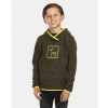 Kilpi FLOND-JB Chlapčenská fleecová mikina UJ0207KI Zelená 152