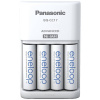 Panasonic Advanced BQ-CC17 + 4x eneloop AA nabíjačka na okrúhle akumulátory NiMH micro (AAA), mignon (AA); 52017E40