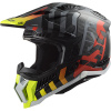 LS2 MX703 C X-FORCE BARRIER H-V YELLOW RED-06 2XL