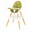 NEW BABY Jedálenská stolička 3v1 New Baby Grace Green
