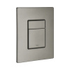 Ovládacie tlačidlo GROHE Skate Cosmopolitan Platte hard graphite kefované / vnútorné tlačidlo hard graphite kefované 38732AL0