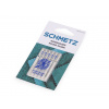 Strojové ihly s okrúhlym driekom združené 70; 80; 90; 100 Schmetz, pre staršie domáce šijacie stroje nikel 1kar.