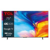 TCL TCL 75P635 TV SMART Google TV LED/191cm/4K UHD/2700 PPI/50Hz/Direct LED/HDR10/DVB-T/T2/C/S/S2/VESA