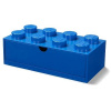 LEGO® stolní box 8 se zásuvkou modrý LEGO40211731