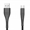 Kábel Extremestyle USB - USB typ C 1,5 m čierny