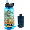EPIC 950 ml odtiene fľaše s vodou (Epická fľaša na fľaše na vodu s vodou s 950 ml filtrom)