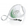 Flexi Vodítko Glam Splash M pások 5m Leaf