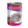 Super Benek CAT bezobilné kúsky s králikom v omáčke 415 g