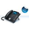 Auerswald COMfortel 1400 IP - Analógový telefón - handsfree - 100 záznamov - čierny