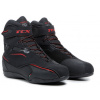 Moto boty TCX ZETA WP černo/červené - Velikost 43