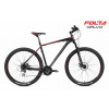 Horský bicykel - MTB bicykel Folta CALVO červeno čierny rám 17 palcov (Bicykel mtb folta calvo)