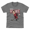 Detroit Red Wings Detské - Gordie Howe Cartoon Gray NHL Tričko 14-16 rokov