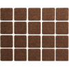 vorel Podložka samolepiaca pod nábytok 20 x 20 mm 20 ks