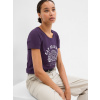 Tričko s logom GAP Fialová XXS Fialová Fialová