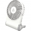 ARCTIC Summair 2Go (White) - Rechargeable Pocket Fan with Stand (74 hours of battery life and variab AEBRZ00029A
