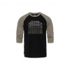 Horsefeathers Triko Horsefeathers, Rollin Raglan black/taupe 2025/26 Velikost: M