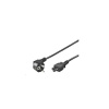 PREMIUMCORD Kabel napájecí 230V pro NTB 5m (3pin, Schuko, trojlístek) kpspt5