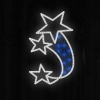 Vonkajšie vianočné osvetlenie - 2D hviezdy LED + LED kazeta LED dekorácie! (Vonkajšie vianočné osvetlenie - 2D hviezdy LED + LED kazeta LED dekorácie!)