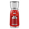 Smeg CGF11RDEU mlýnek na kávu 150 W Červená, Průhledná