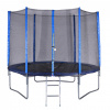 Spartan Trampolína 180 cm + síť + žebřík modrá (Modrá)