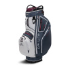 Big Max Dri Lite Tour Cart Bag White/Bluberry/Merlot
