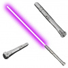 HQ světelný meč - GRANDMASTER OF JEDI ORDER, plně kontaktní, multi-color