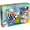 Lisciani Oboustranné puzzle MAXI 108 dílků Lilo & Stitch (s omalovánkou) 109777