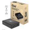 Club 3D Cestovná nabíjačka Club3D 132W technológia GAN, 4xUSB-A a USB-C, PD 3.0 Podpora