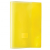 Obal na zošity GIMBOO A4, hladký, 150 mic.m, žltý, 25 ks