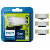 Čepele Philips QP230/50 3 kusy (3 X ČEPELE PRE PHILIPS JEDEN ČEPEL QP230/50 SHARERS)