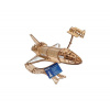 Ugears Ugears - 3D drevenené mechanické puzzle Vesmírny raketoplán NASA DV0171 + záruka 3 roky zadarmo