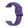 OEM Silikonový náramek pro chytré hodinky velikost L - 20mm (Amazfit, Samsung, Garmin, Honor, Huawei) Barva: Fialová